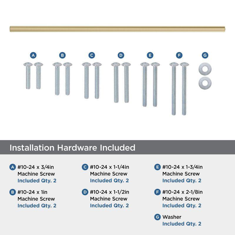 Bar Pulls 24" Center to Center Appliance Pull