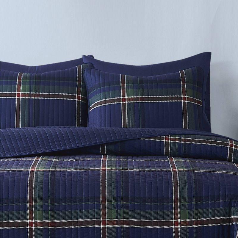 Truly Soft Bronson Plaid Quilt Set