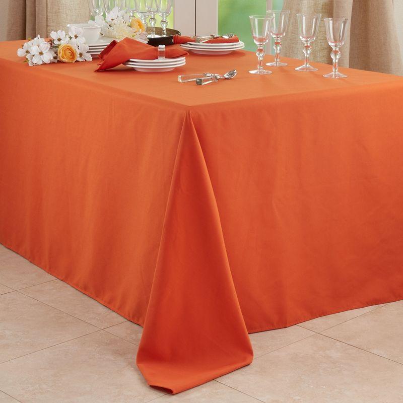 Saro Lifestyle Solid Color Everyday Tablecloth