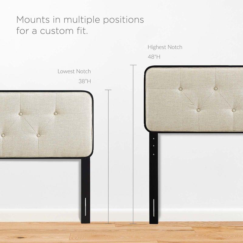 Bridgette Wood Platform Bed with Splayed Legs