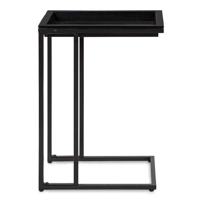 Kate and Laurel Lockridge Wood and Metal C-Table