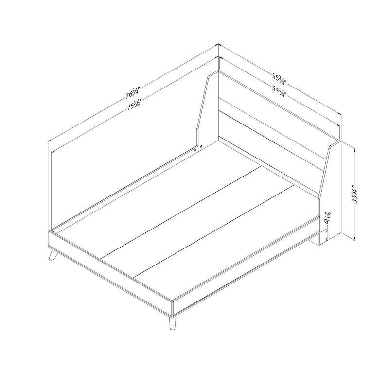 Yodi Platform Bed by South Shore