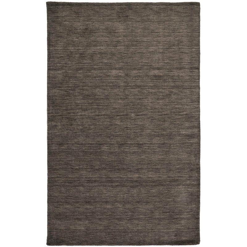 Handmade Tufted Wool Charcoal Area Rug