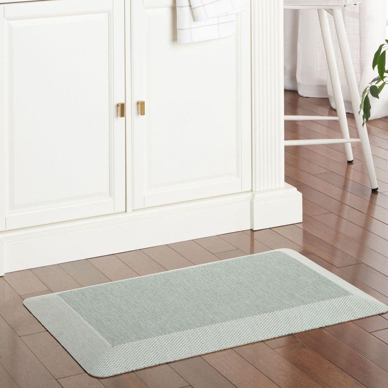 Martha Stewart Mira Modern Heathered Anti-Fatigue Air-Infused Kitchen Mat