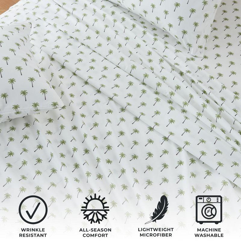 Ultra Soft Coastal Printed Microfiber Sheet Set