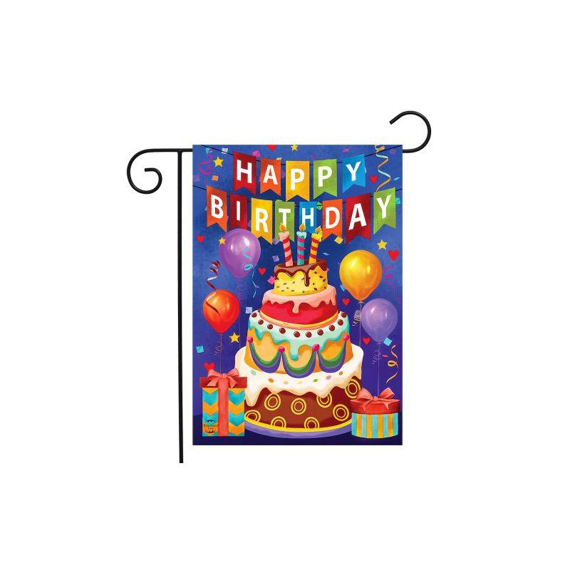 Briarwood Lane Everyday Garden Flag 12x18 For Outdoor Birthday Celebration Garden Flag Flags For Outside