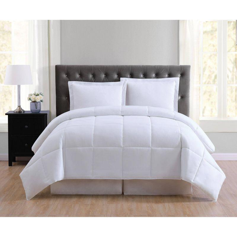 Truly Soft Everyday Baffle Box Stitch Comforter Set