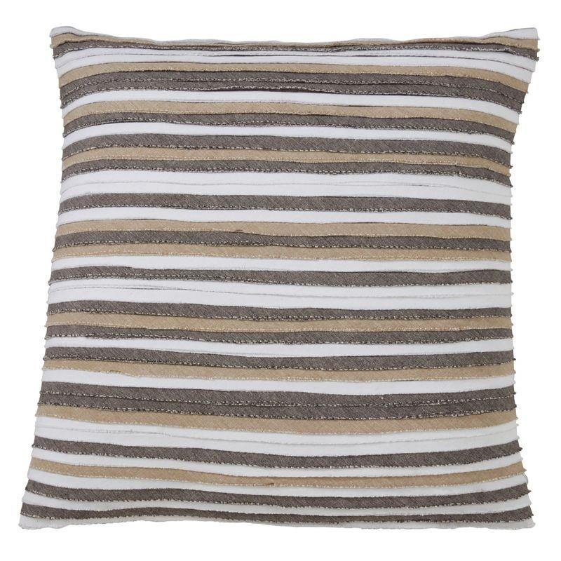 Saro Lifestyle Pleated Design Down Filled Throw Pillow