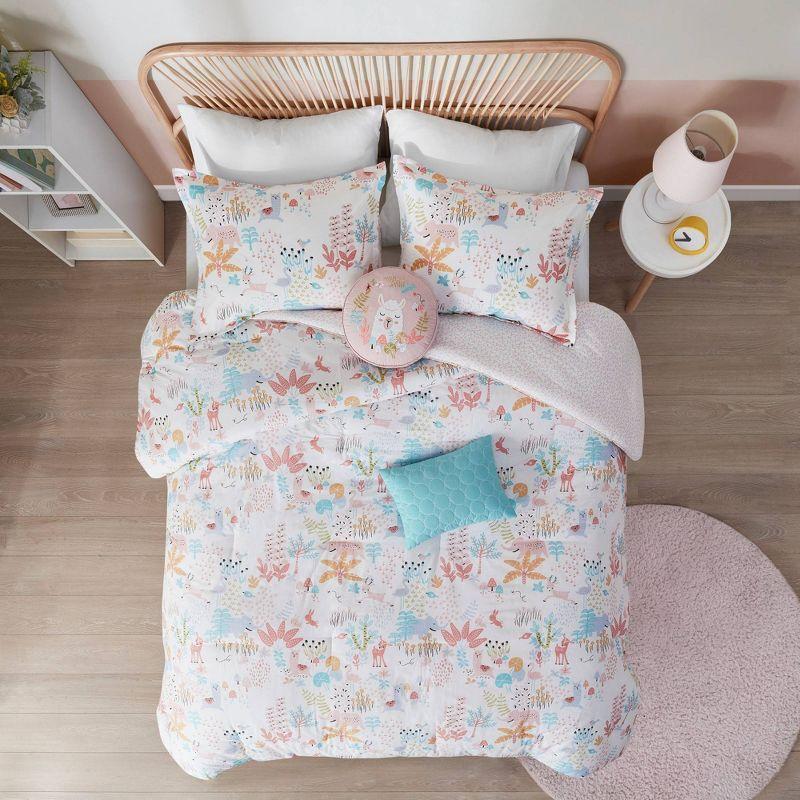 Urban Habitat Kids Iris Woodland Animals Cotton Reversible Comforter