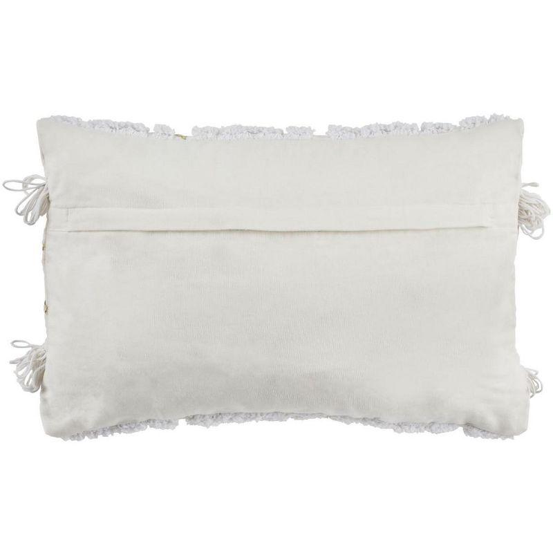 Larisa Sequined Cotton Throw Pillow