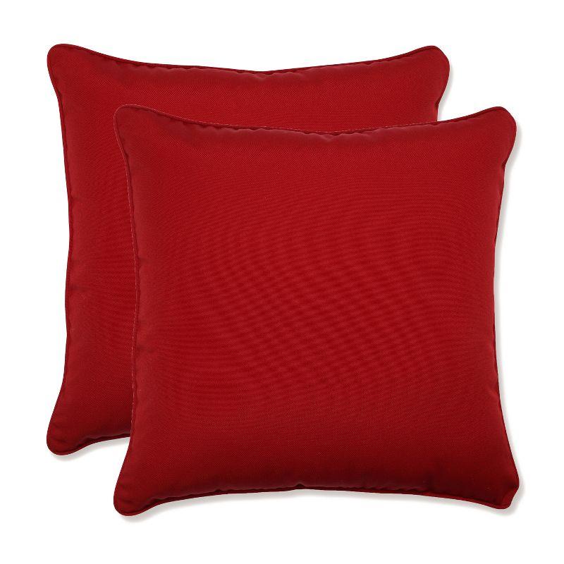 Damask Reversible Throw Pillow