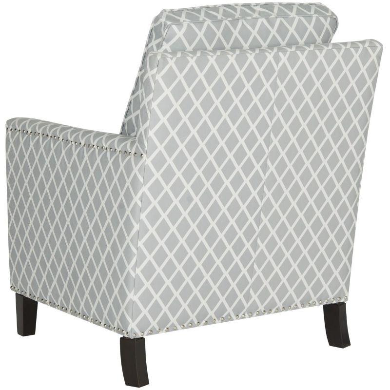 Buckler Arm Chair - MCR4613 - Grey/White - Safavieh