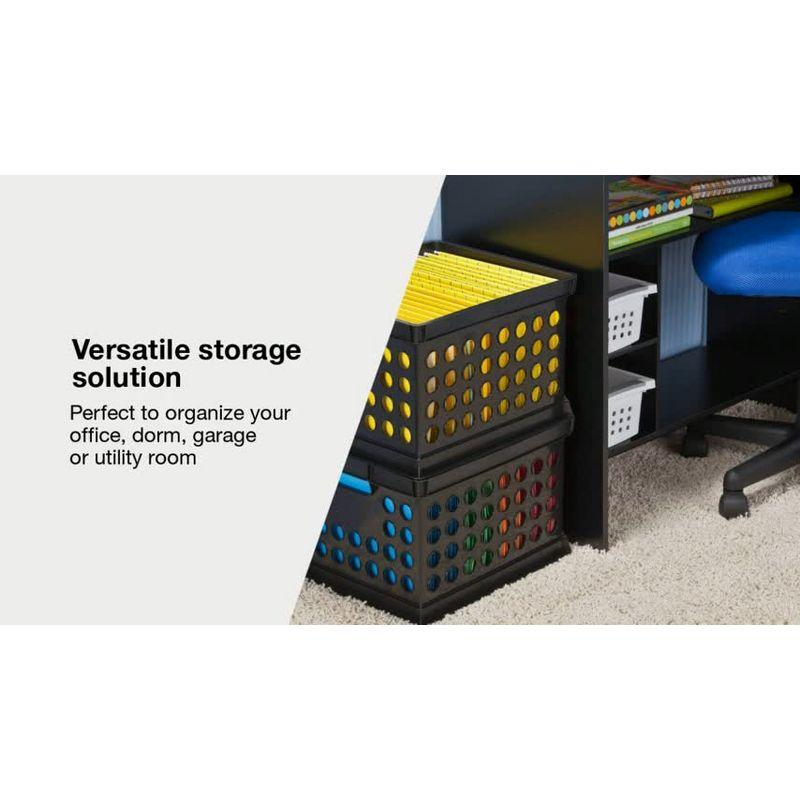 Juggernaut Storage Crate for Office Storage & Classroom Organization, 2-Pack