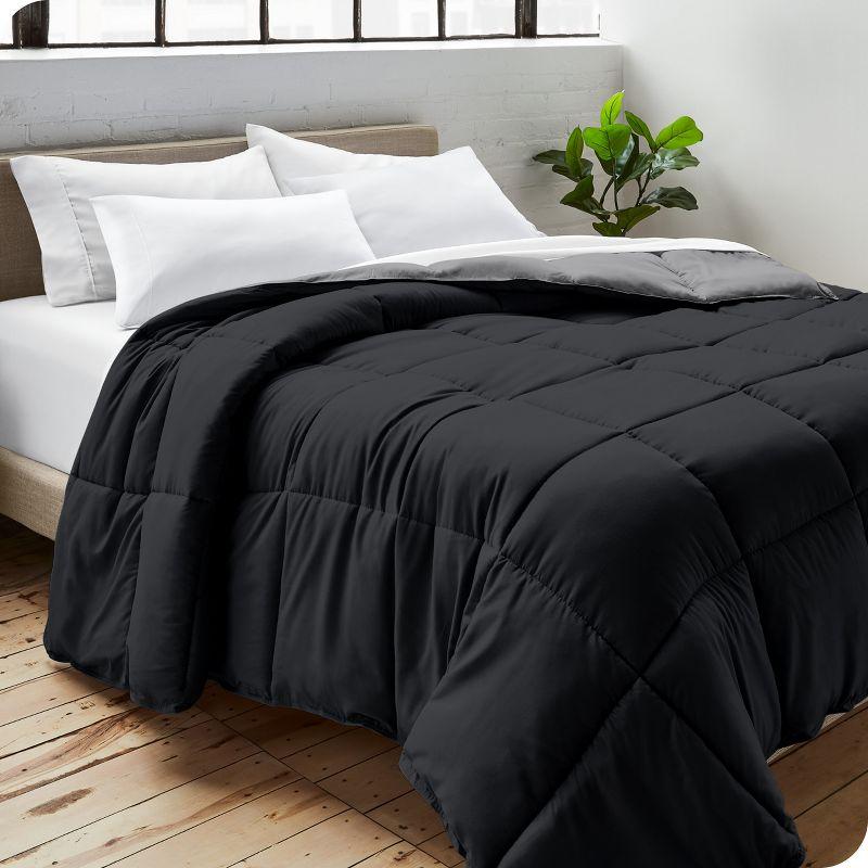 Bare Home Premium Ultra Soft Modern & Contemporary Box Stitch Comforter