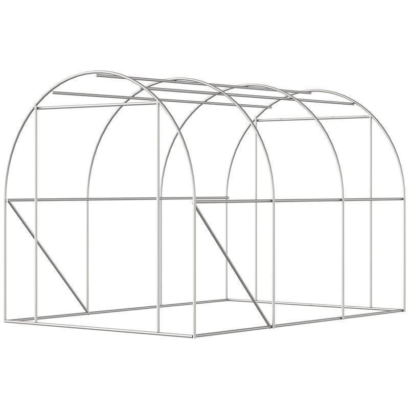 Outsunny 116' W x 78' D Hobby Greenhouse