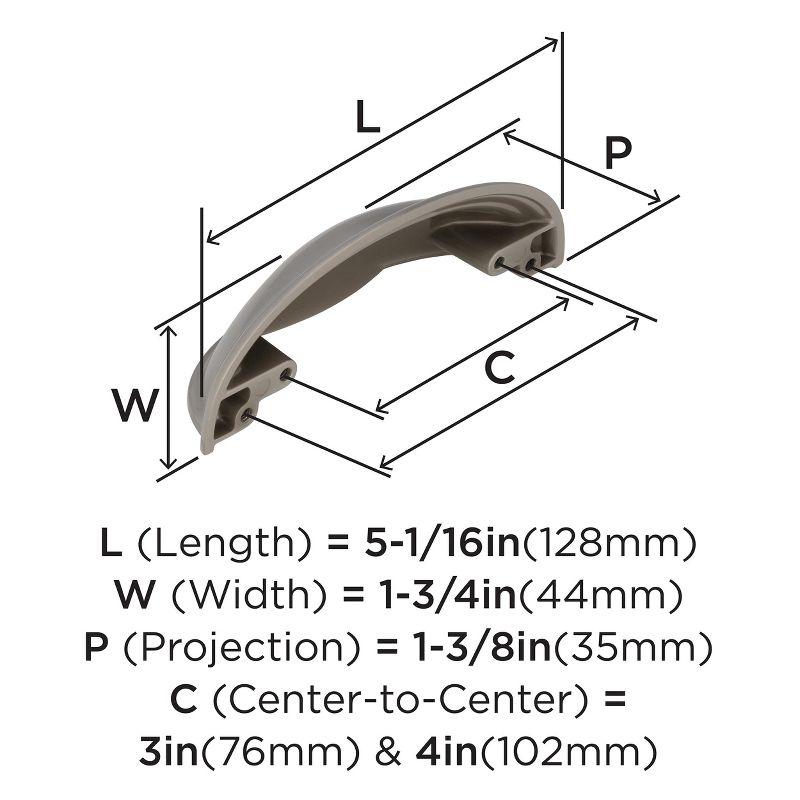Ashby 4" Center to Center Bin Pull