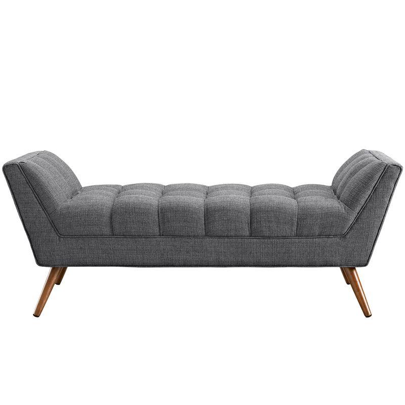 Modway Response Medium Upholstered Fabric Bench