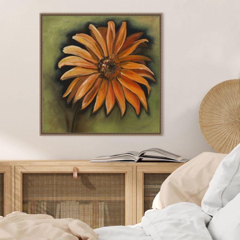 Amanti Art Daisy Collections III by Nelly Arenas Canvas Wall Art Print Framed 22 x 22-in.