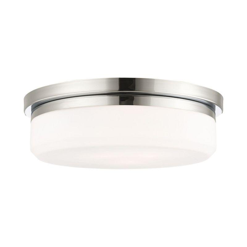 Livex Lighting Stratus 3 - Light Flush Mount in  Polished Chrome