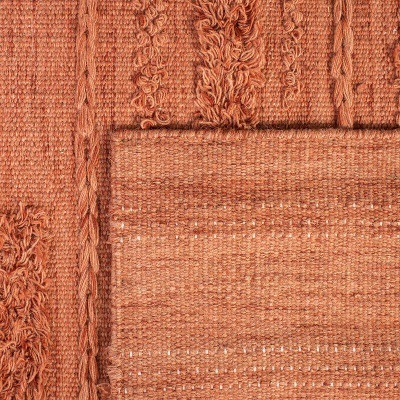 Vermont VRM901 Hand Woven Indoor Area Rug - Rust/Orange - 9'x12' - Safavieh