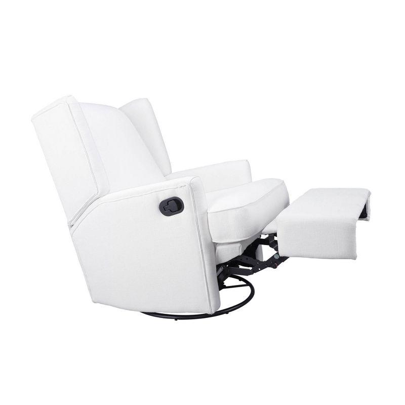 Heming Wingback Recliner Nursery Glider