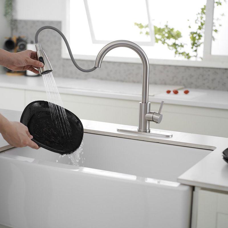 VIBRANTBATH Pull Out Kitchen Faucet