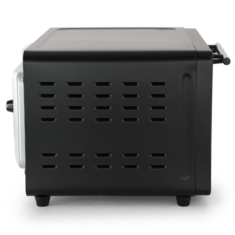 MegaChef 9L Electric Counter Top Toaster Oven in Black
