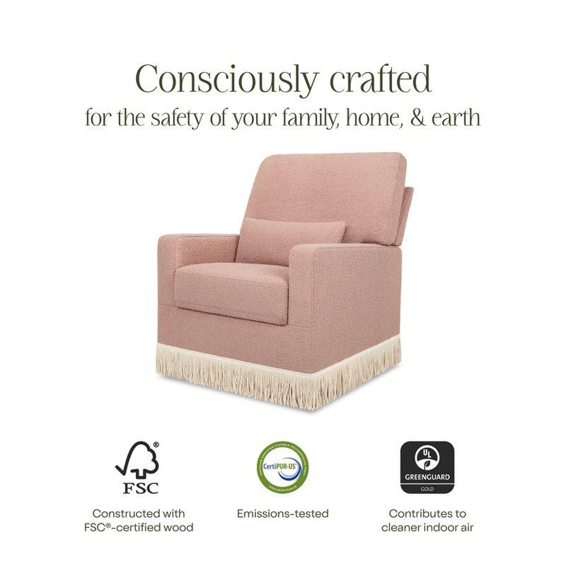 Namesake Crawford Pillowback Comfort Swivel Glider