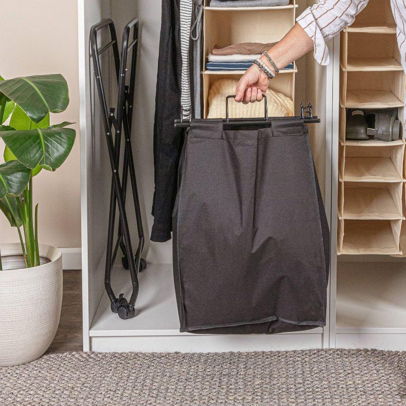Rolling Laundry Hamper with Handles
