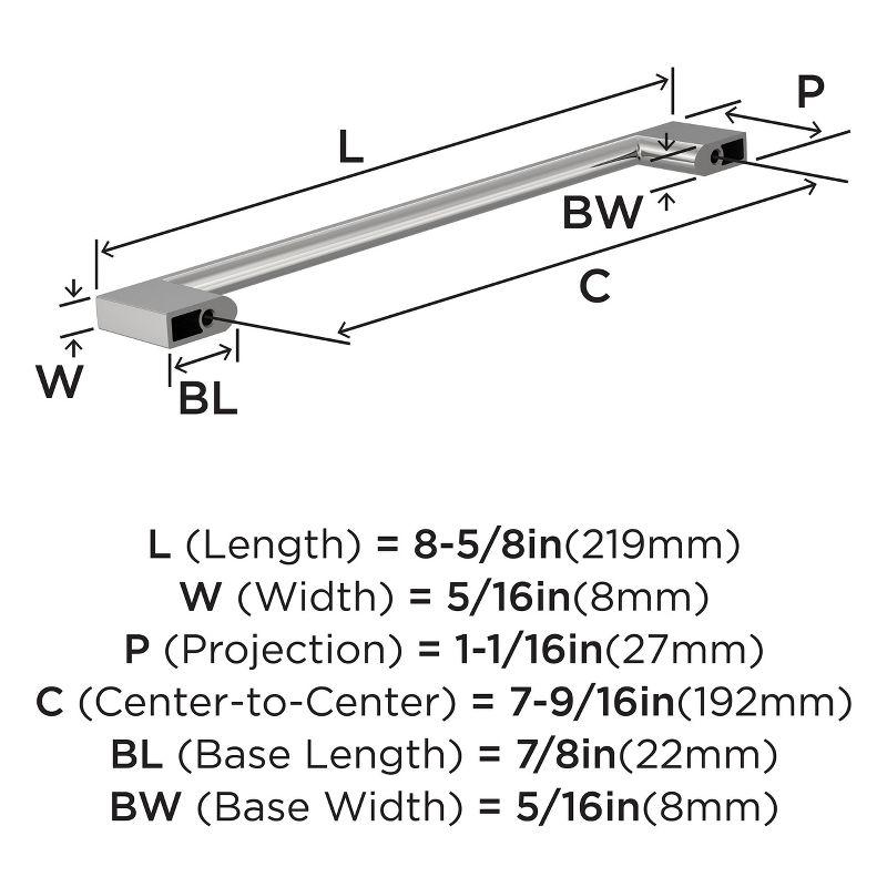 7 9/16" Center Handle Pull Multipack