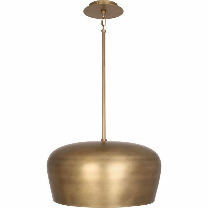 Galaxy 1 - Light Warm Brass Single Pendant
