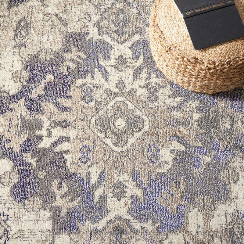 Madison MAD484 Power Loomed Area Rug - Beige/Purple - 3'x5' - Safavieh.