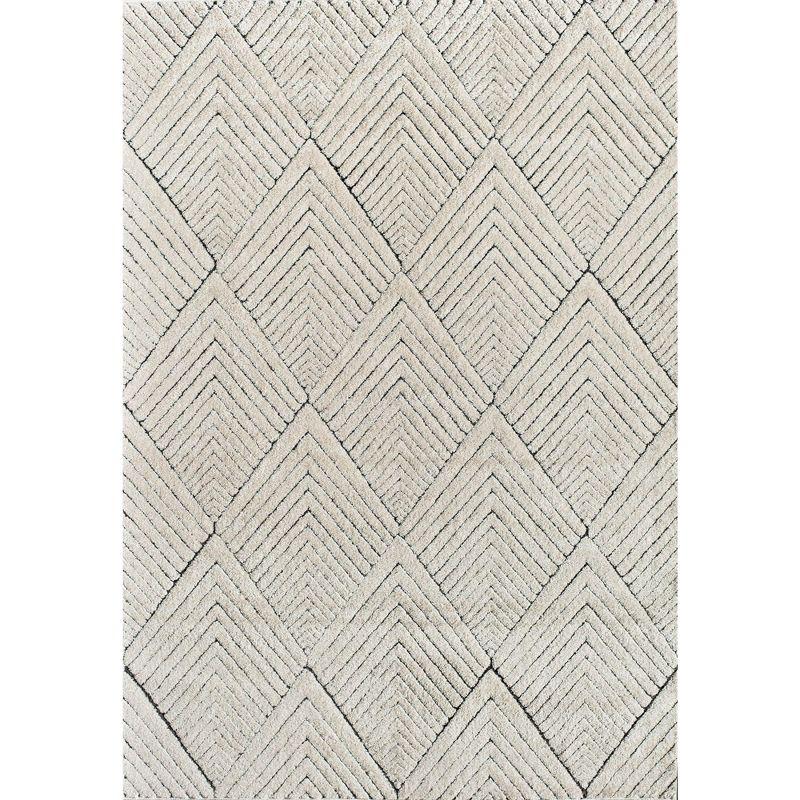 Cadence Contemporary Alabaster Area Rug