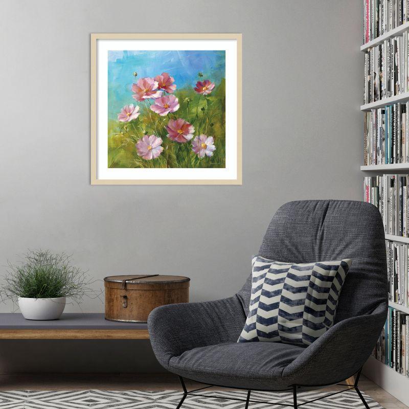 Amanti Art Summer Field III by Danhui Nai Wood Framed Wall Art Print