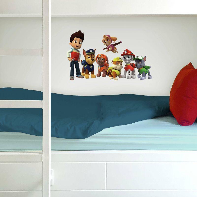 Paw Patrol Peel and Stick Wall Decals for Kids