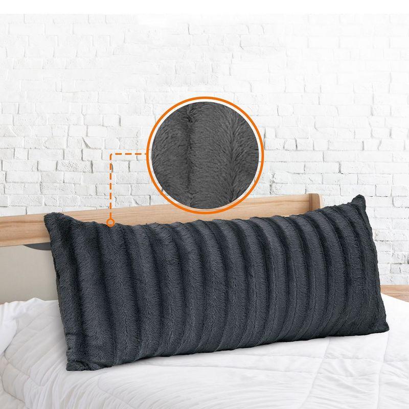 Faux Fur Throw Pillow