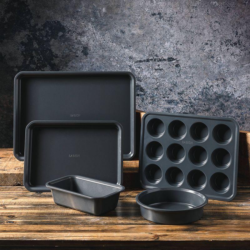 Babish 5-Piece Nonstick Carbon Steel Bakeware Set