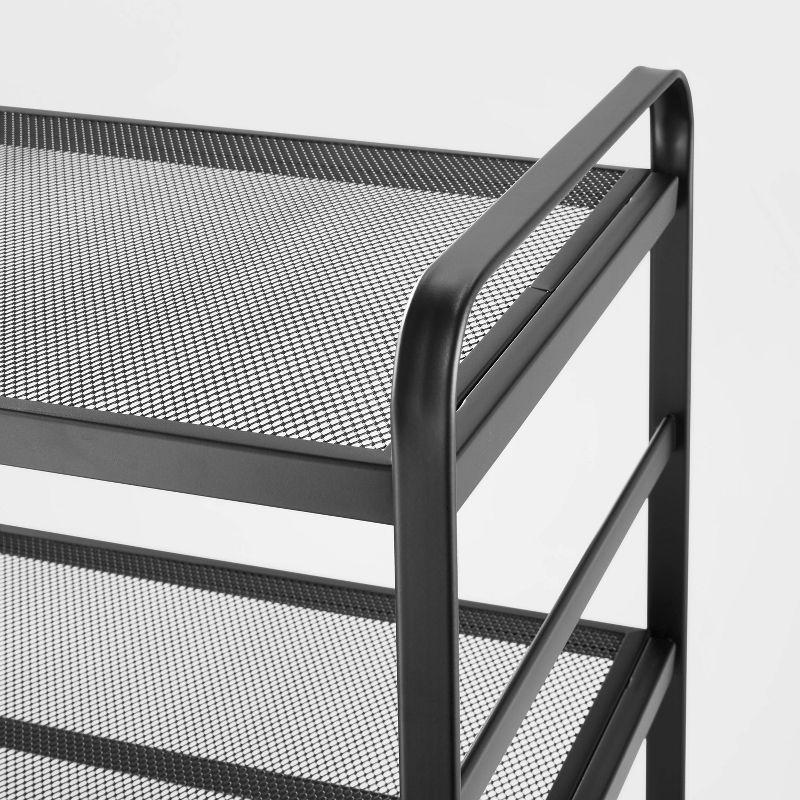 2 Tier Shoe Rack Metal Mesh - Brightroom™