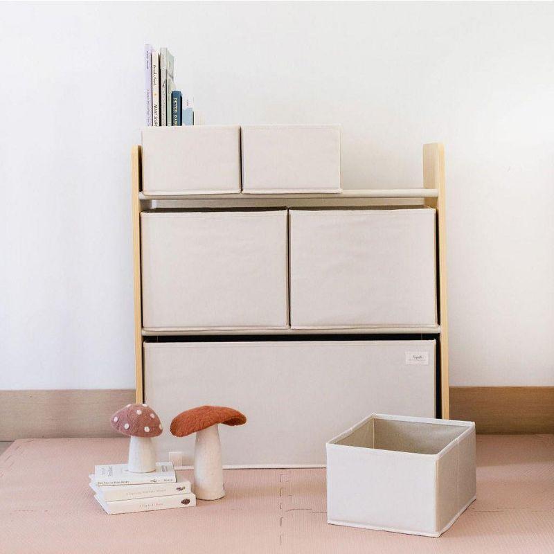 3 Sprouts - Toy Organizer Storage Unit with 6 Bins