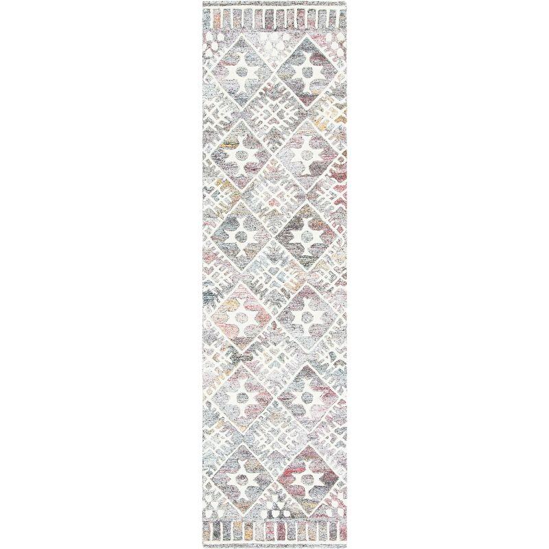 Roslyn ROS803 Hand Tufted Runner Rug - Red/Ivory - 2'3"x9' - Safavieh.