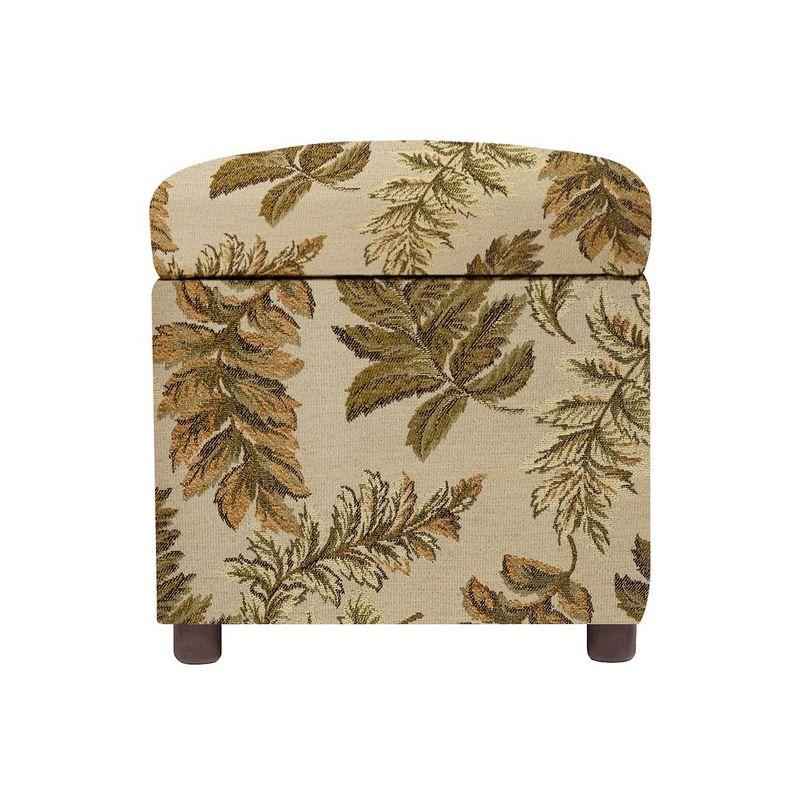 Jennifer Taylor Home Jacob 18" Storage Cube Ottoman