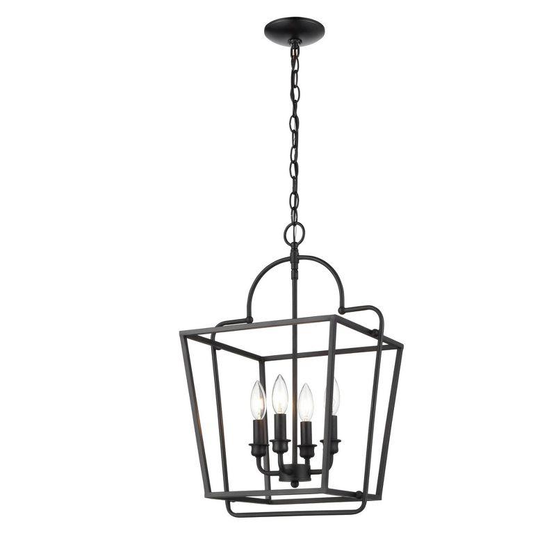 Millennium Lighting 4 - Light Pendant in  Matte Black