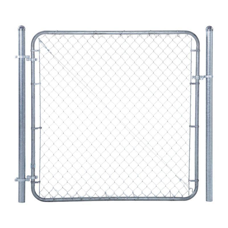 Adjustable Metal Chain Link Driveway Gate Kit