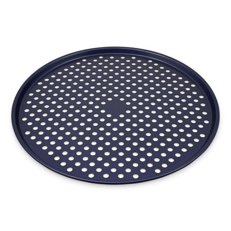 Zyliss 14-Inch Dark Blue Nonstick Carbon Steel Pizza Tray