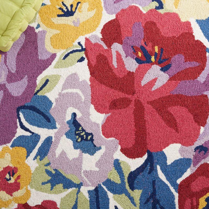 Chelsea HK219 Hand Tufted Area Rug - Ivory/Rose - 6'x9' - Safavieh.