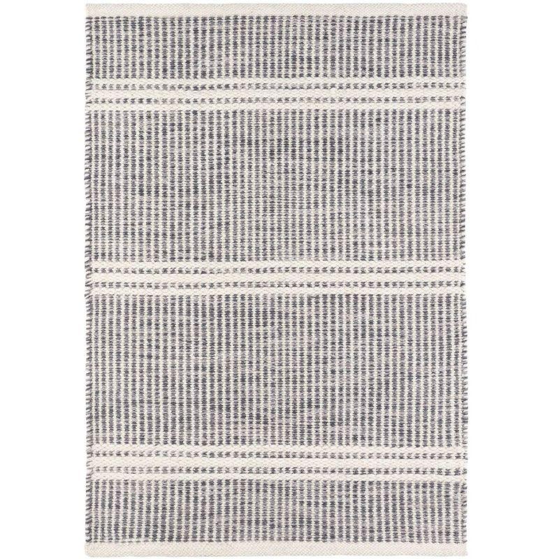 Malta Grey Handwoven Wool Rug