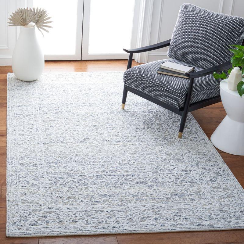 Metro MET161 Hand Tufted Indoor Area Rug - Ivory/Beige - 8'x10' - Safavieh
