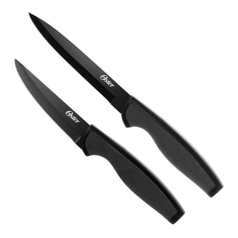 Oster 3-Piece Black Stainless Steel Cutlery Set