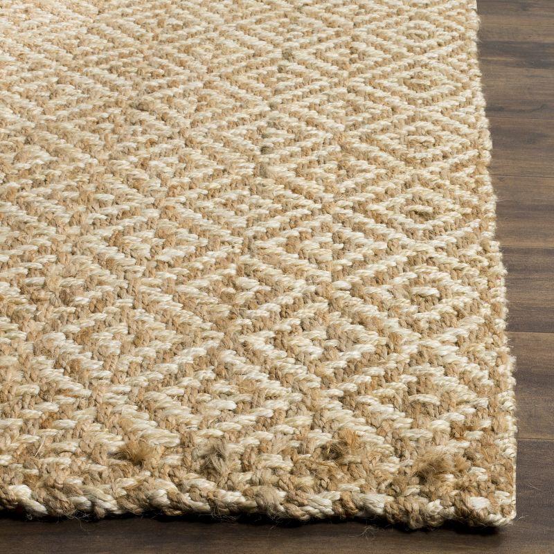 Natural Fiber NF261 Hand Woven Indoor Area Rug - Ivory/Natural - 6'x9' - Safavieh