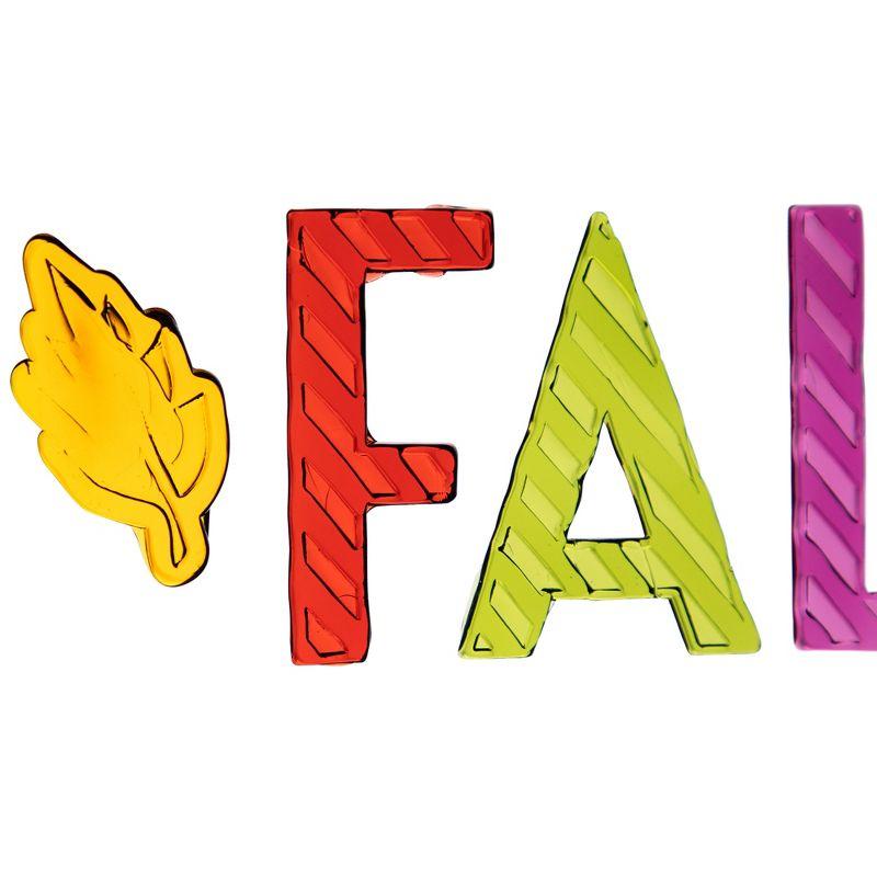 Northlight 17-Piece Welcome Fall Thanksgiving Gel Window Clings